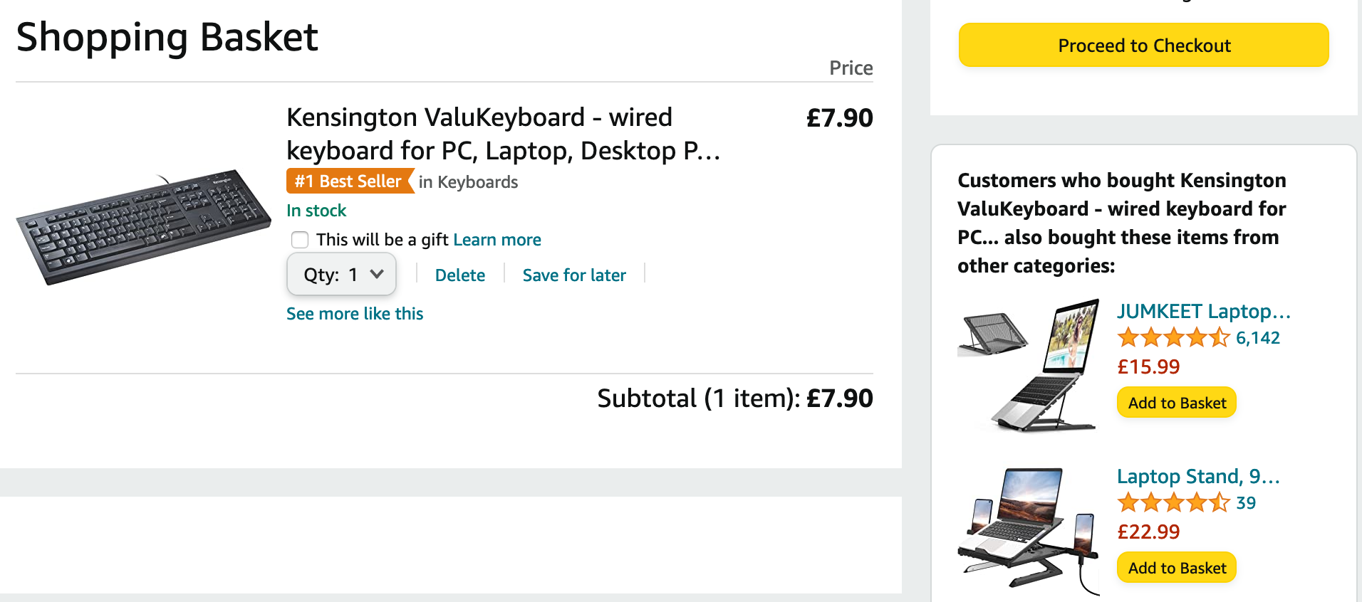 amazon-checkout-cross-sell-example